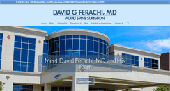 Desktop Screenshot of davidferachimd.com